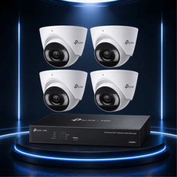 TP-Link 8MP (4K) 4-Camera CCTV Kit