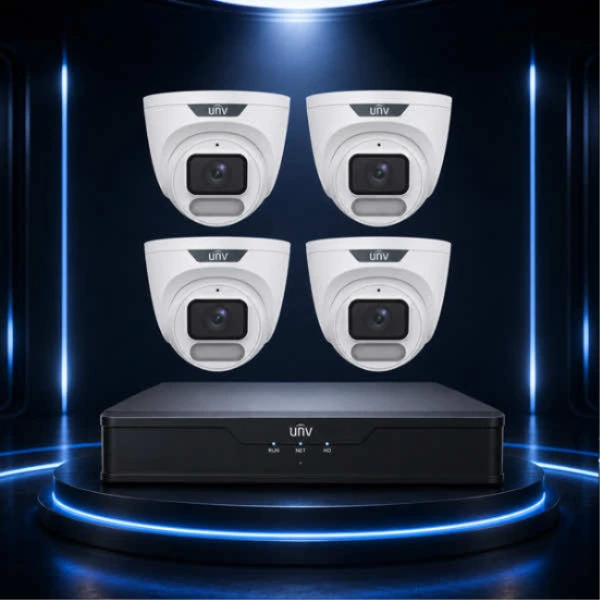 UNV 6MP 4-Camera CCTV Kit